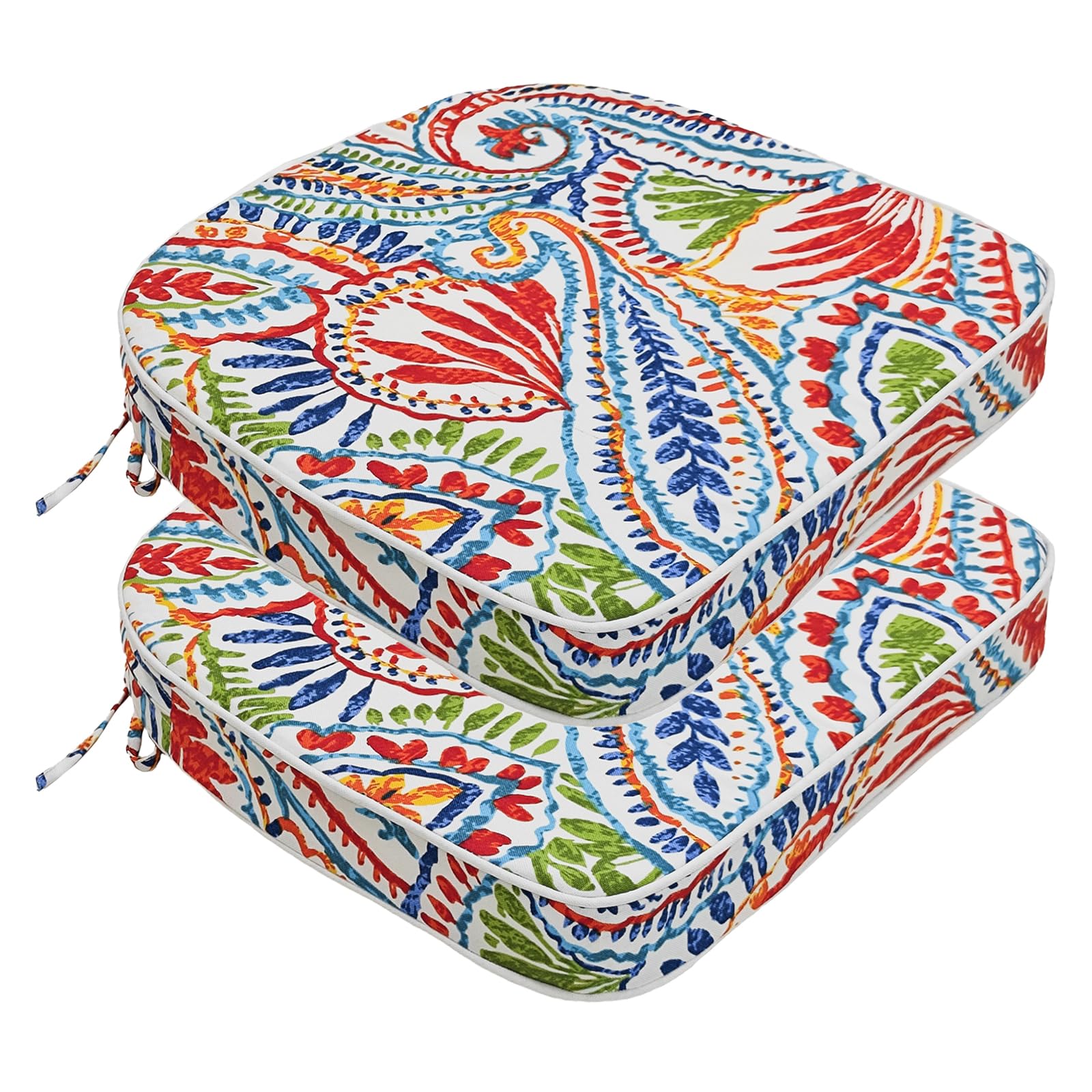 JMGBird front view of cushion set showing neat packaging and benefit of comfortable seating