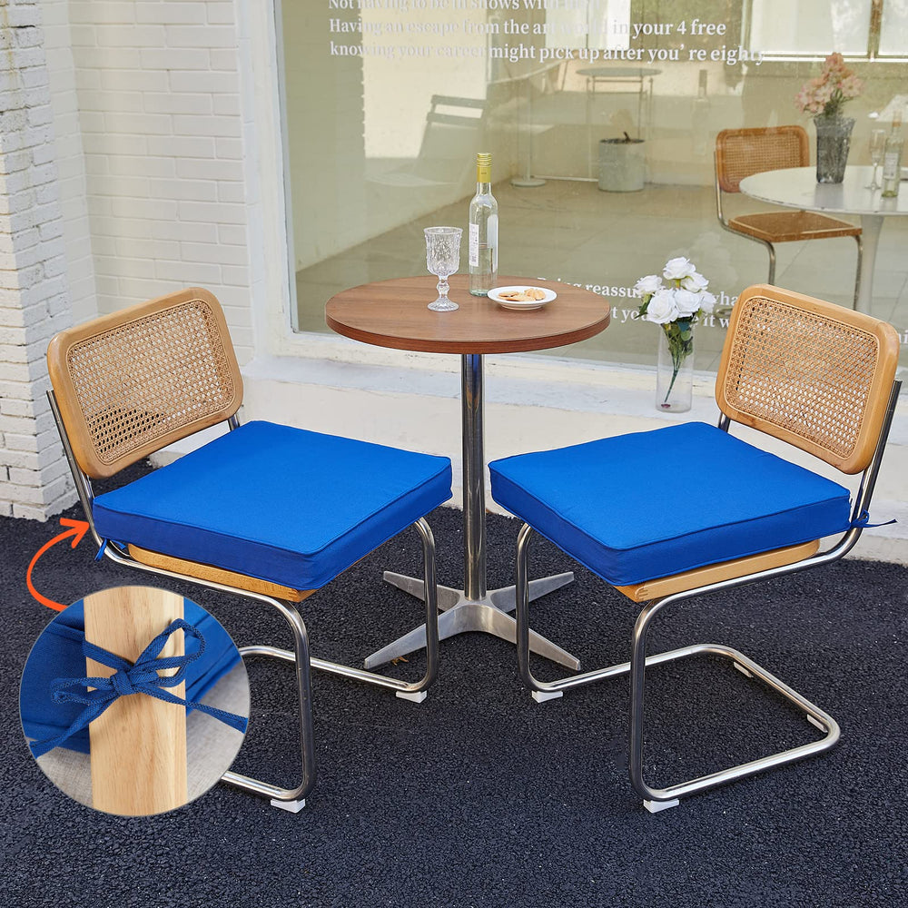 JMGBird cushions styled on balcony conveying weather-ready comfort and style