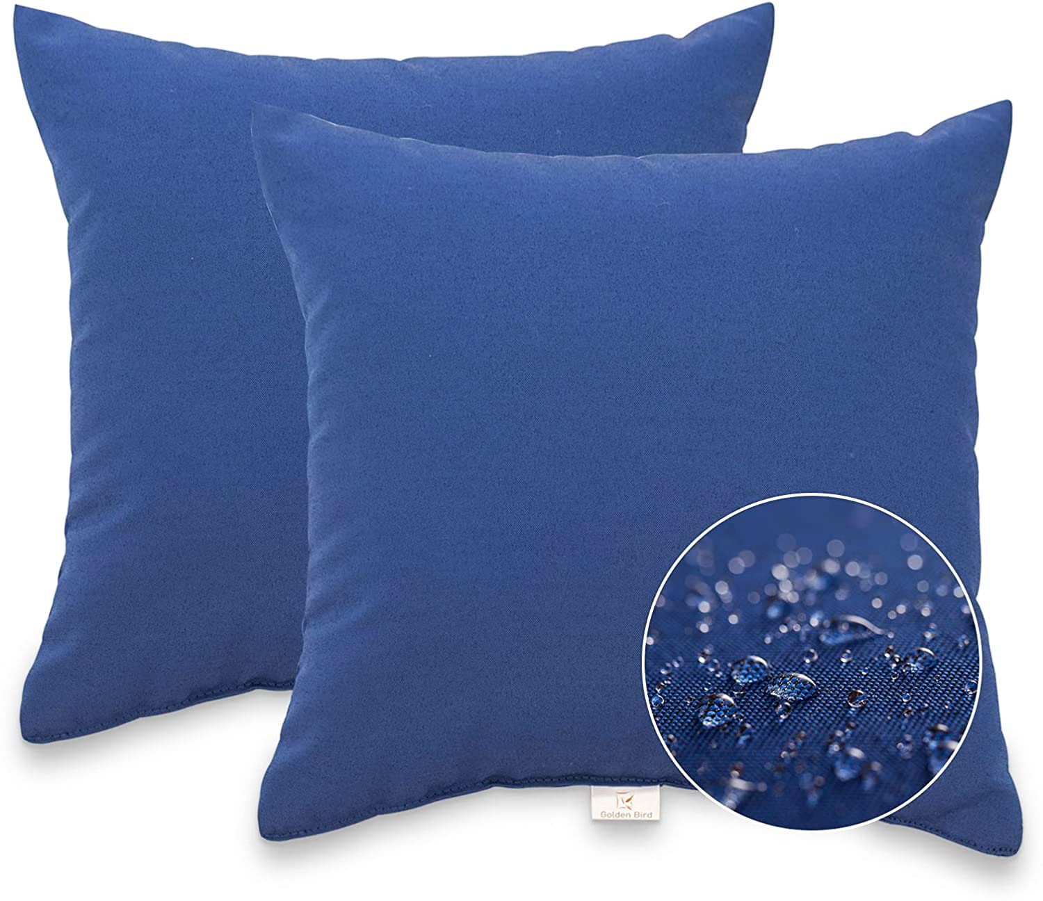 JMGBird poolside pillows styled on outdoor sofa for visual appeal