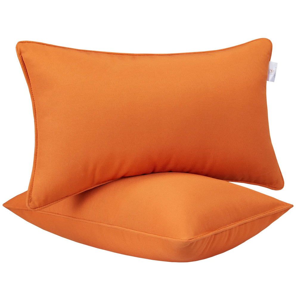 JMGBird front view of 12x20 lumbar pillow shows shape and exclusive pattern for curb appeal