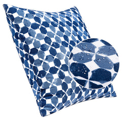 JMGBird water droplets on fabric demonstrating waterproof protection
