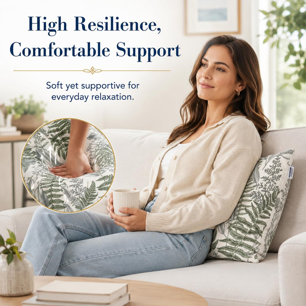 JMKaixin pillows on a beach blanket showing portability and versatile use benefit