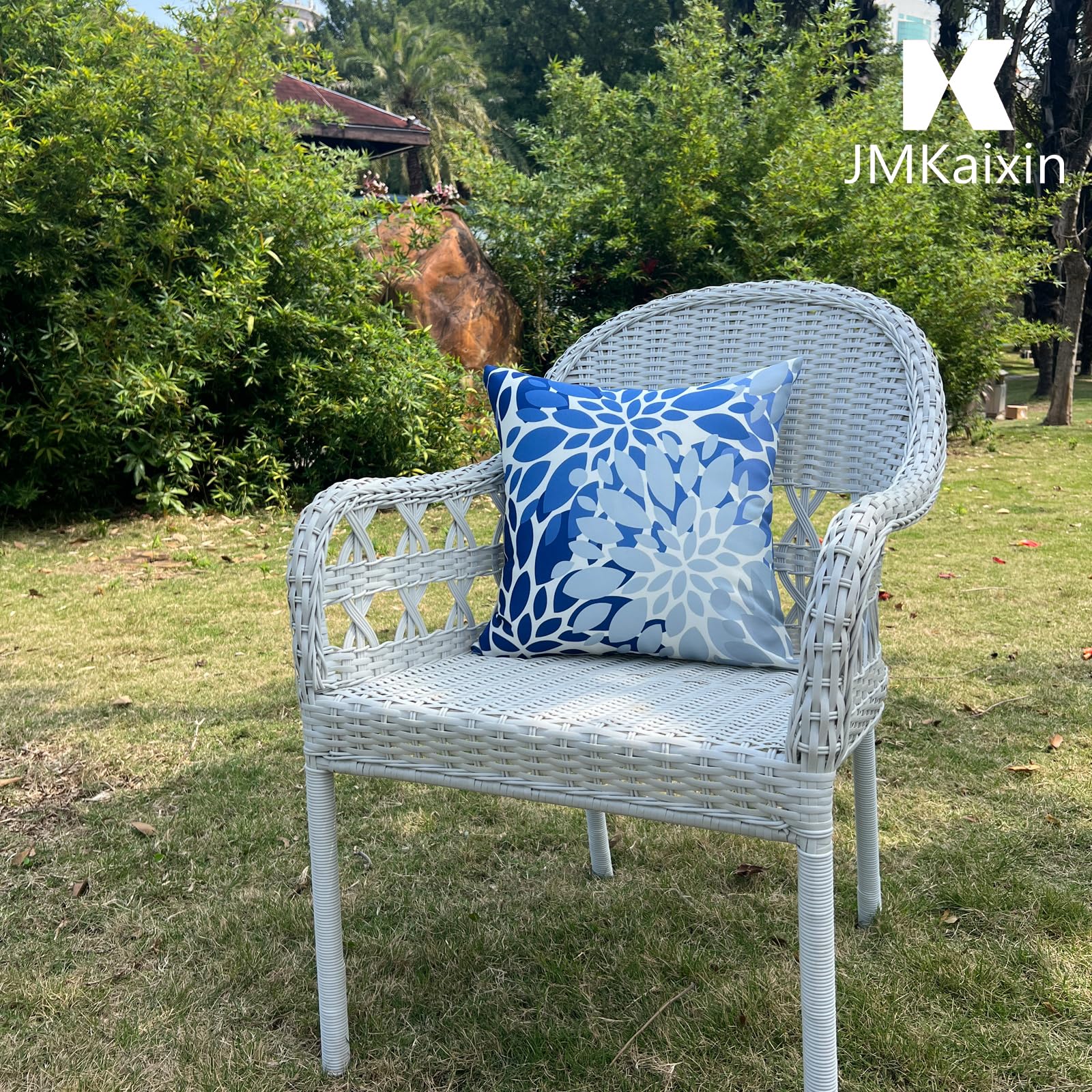 JMKaixin close-up of polyester fabric texture with PU coating showing durable feel