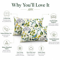 JMKaixin fully expanded pillow after unboxing showing comfortable loft benefit
