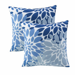JMKaixin front view of two 18x18 pillows showing pattern and packaging benefit