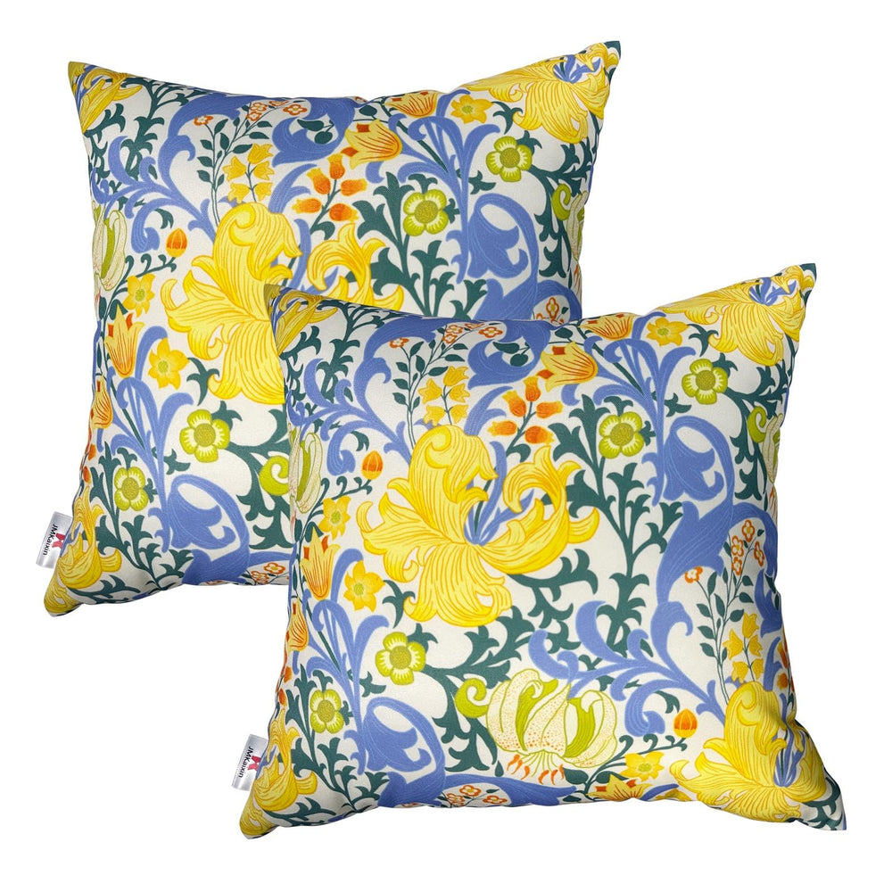 JMKaixin front view of two packaged pillows showing design and vibrant colors for quick style refresh