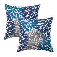 JMKaixin front view of two pillows showing pattern and vibrant color benefit