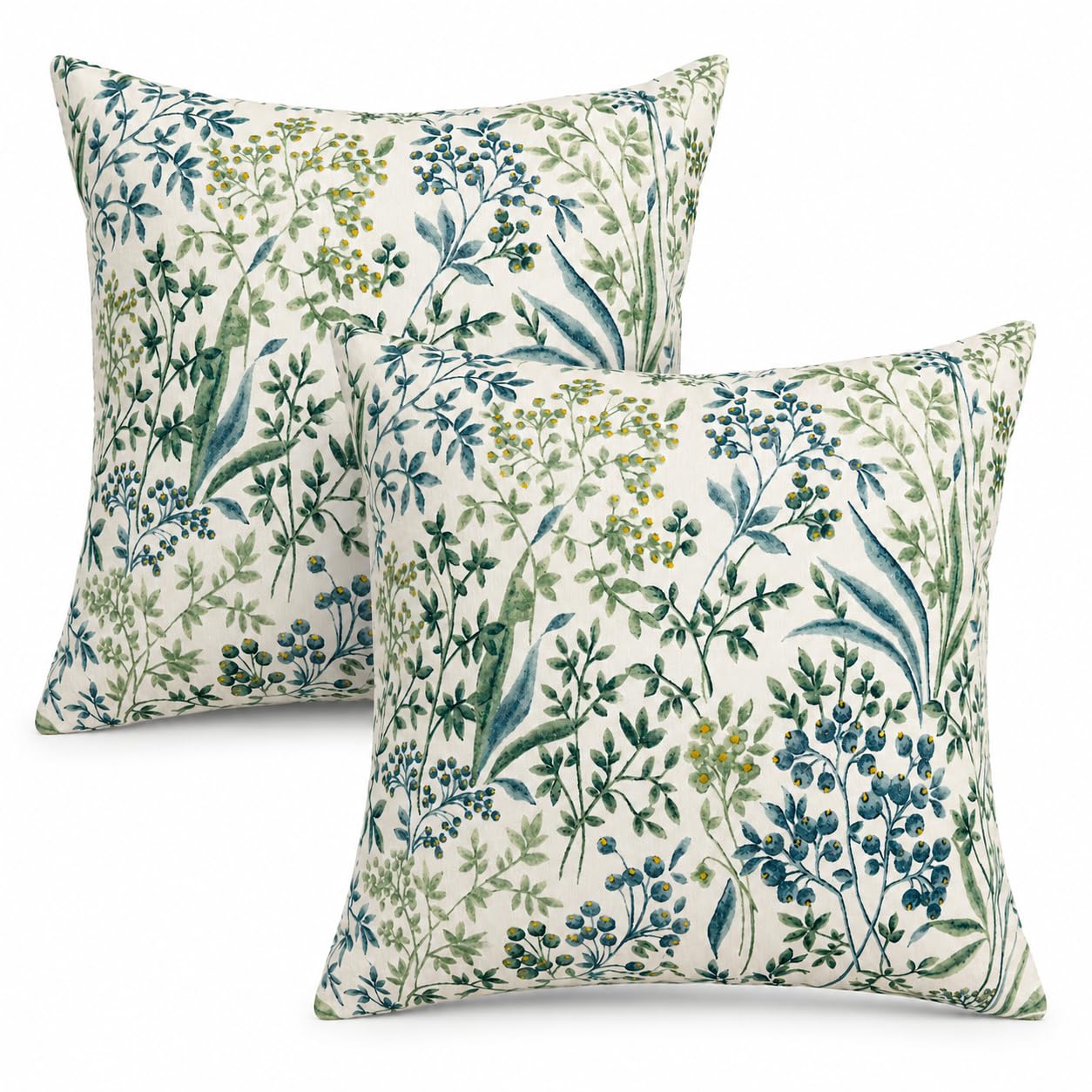 JMKaixin front view of two pillows showing vibrant pattern and curb appeal