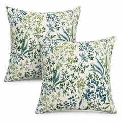 JMKaixin front view of two pillows showing vibrant pattern and curb appeal
