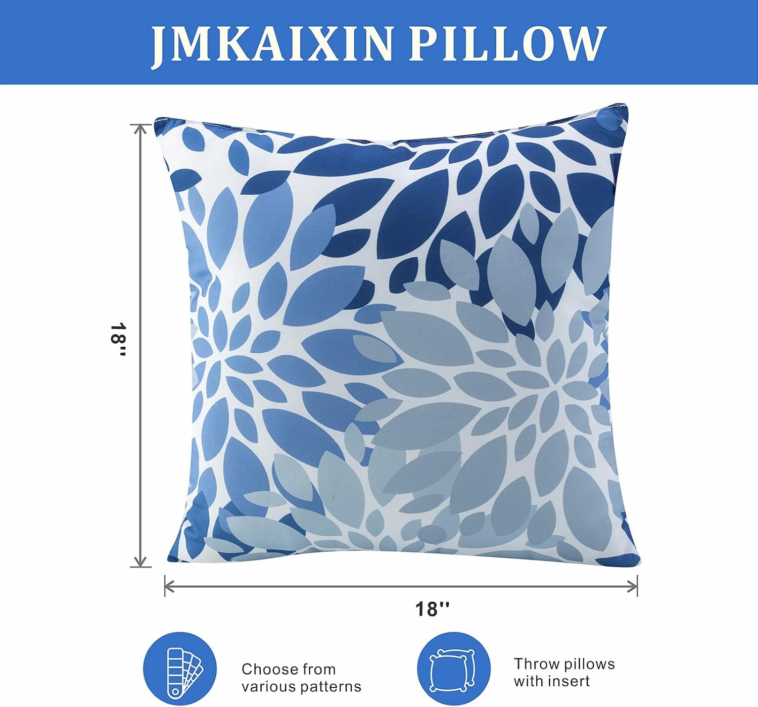 JMKaixin PP cotton insert expanded after unpacking for full cushioned comfort