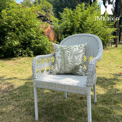 JMKaixin unpacked pillow insert lofting to full size showing quick recovery benefit