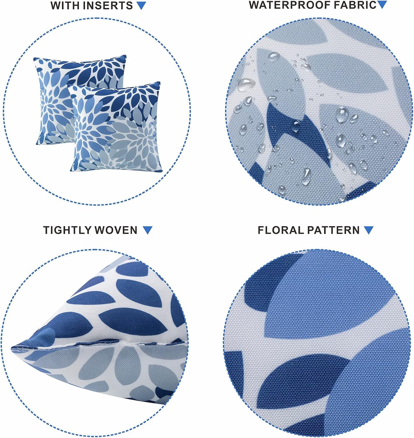 JMKaixin pillow placed on patio lounge chair showing outdoor styling benefit