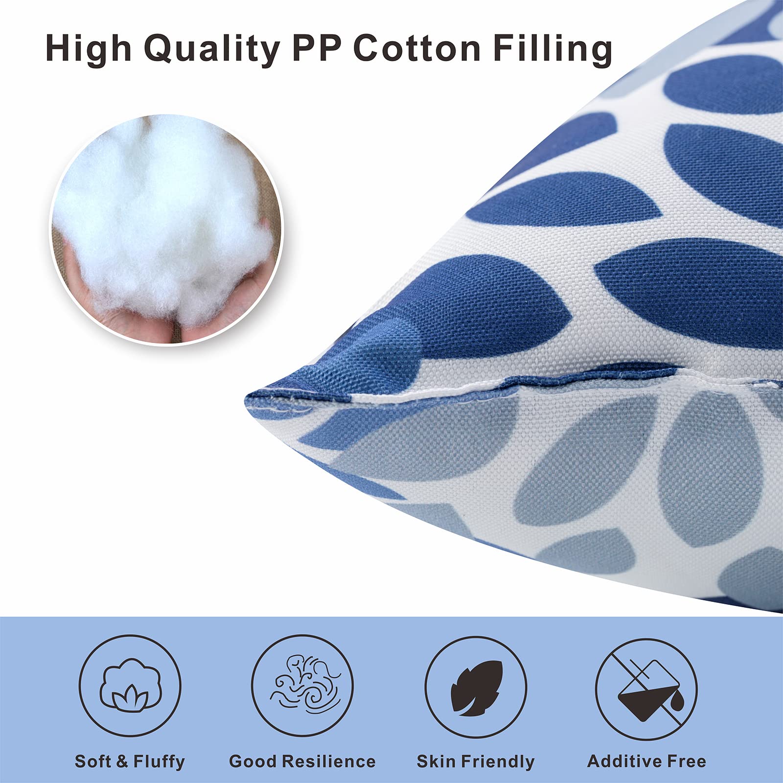 JMKaixin pillow on sofa with a book to show scale and everyday use