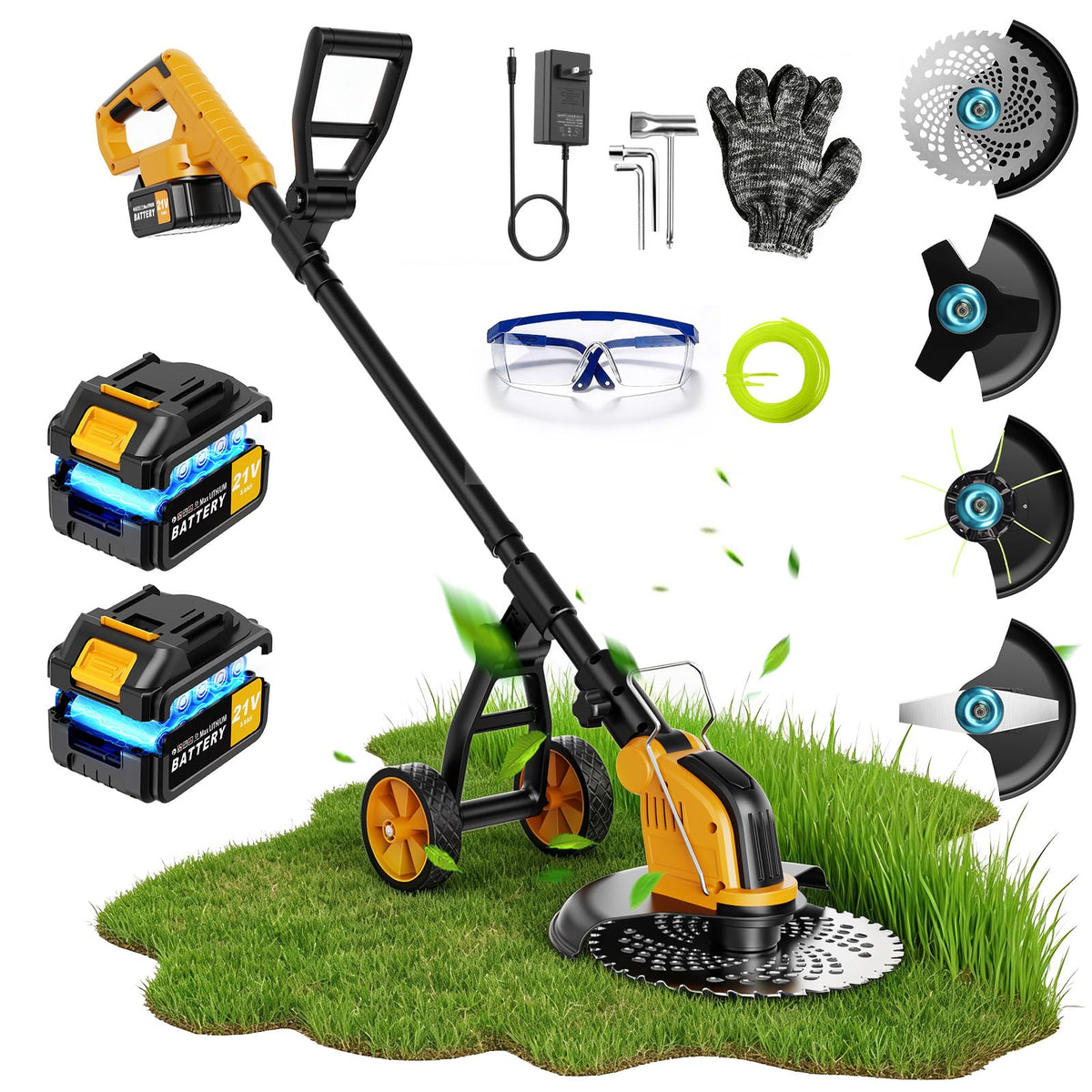 Jmmyvanee front view showing compact cordless trimmer and benefit of portability