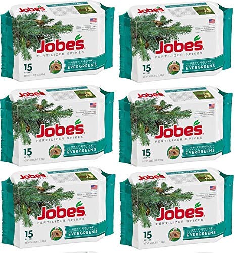 Jobes packaging front view showing 15-count spikes and key benefits