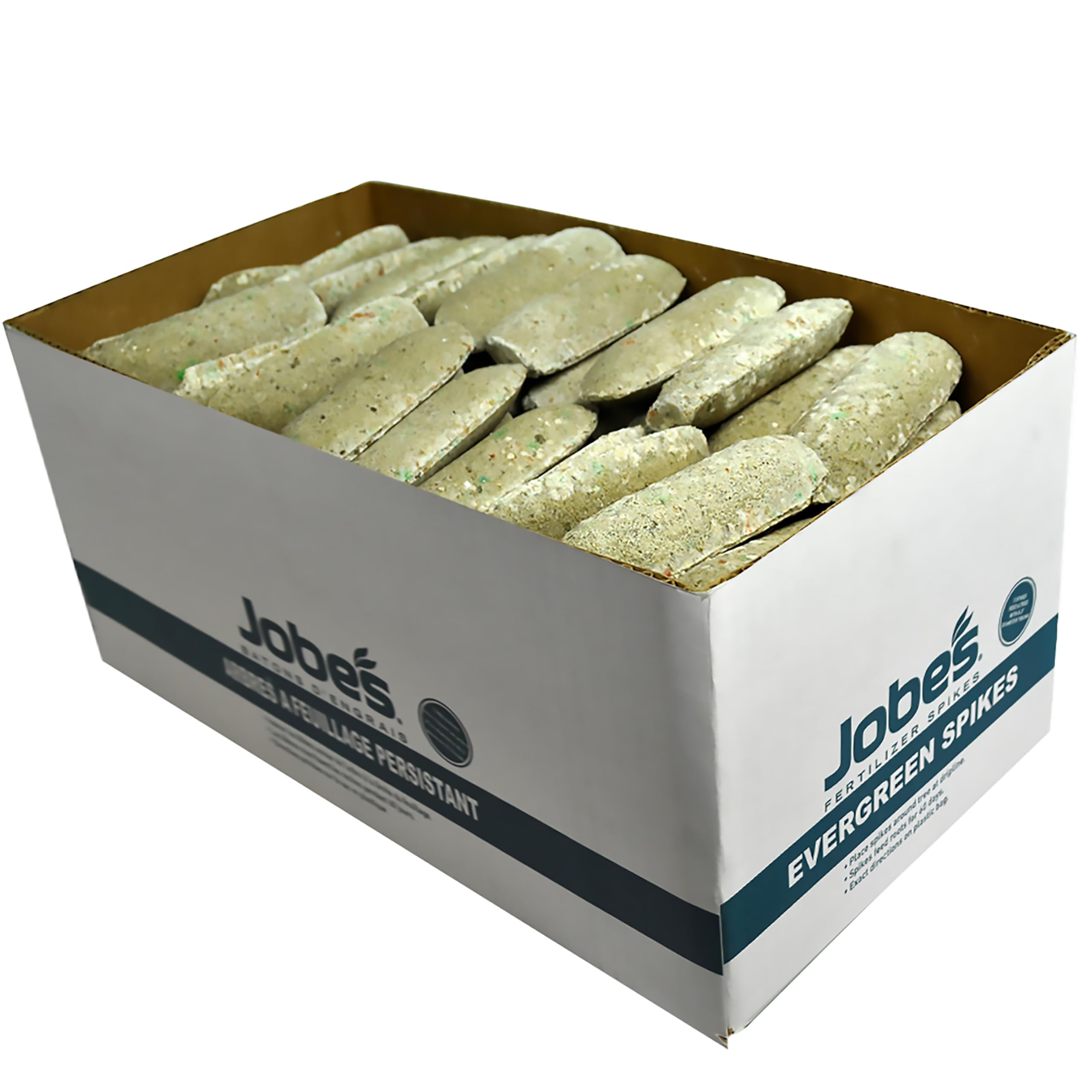 Jobe's Organics front packaging showing 160 spike bulk pack and convenience