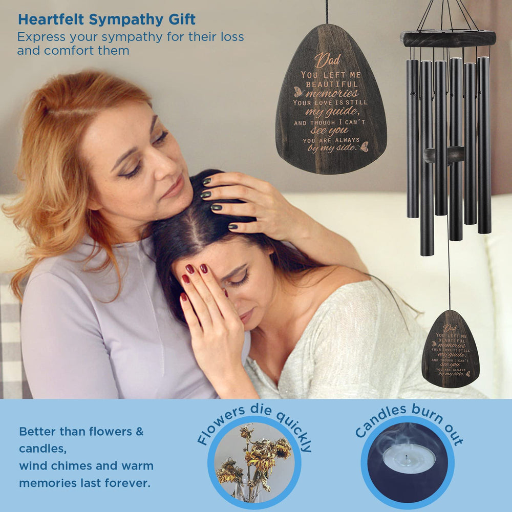 JOBOSI wind chime nestled in gift box showing safe shipping and presentation benefit