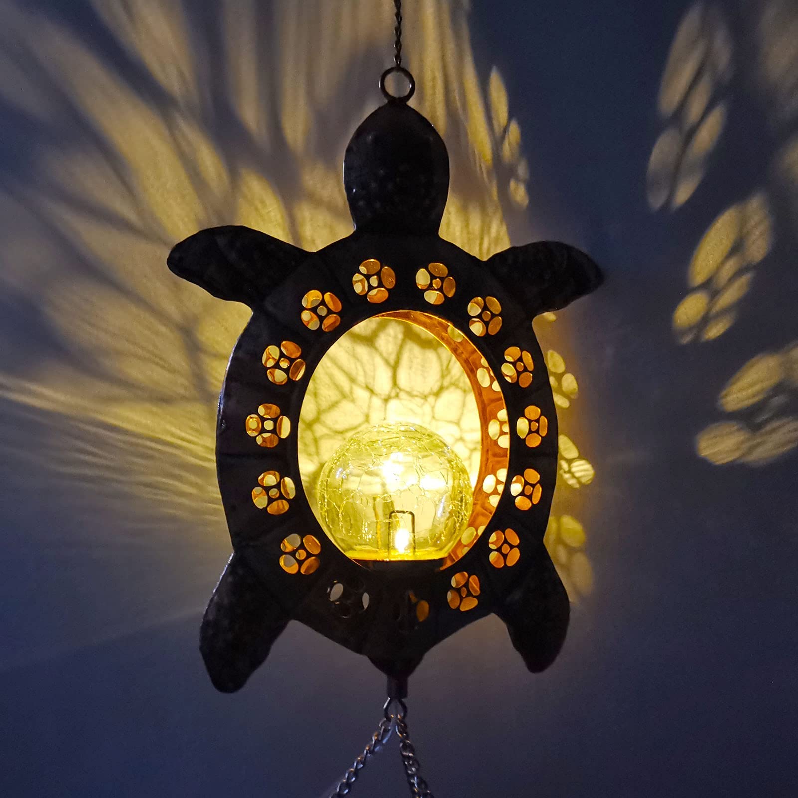 JOBOSI nighttime glow scene displaying warm LED light enhancing outdoor mood