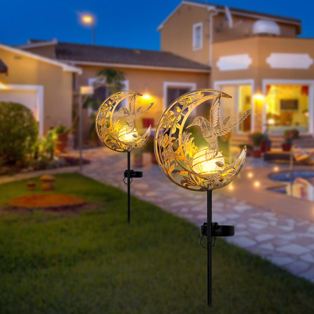 JOBOSI pathway with multiple lights enhances curb appeal and safety