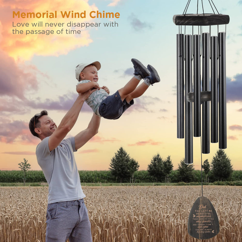 JOBOSI chime held in hand for size comparison and easy hanging benefit