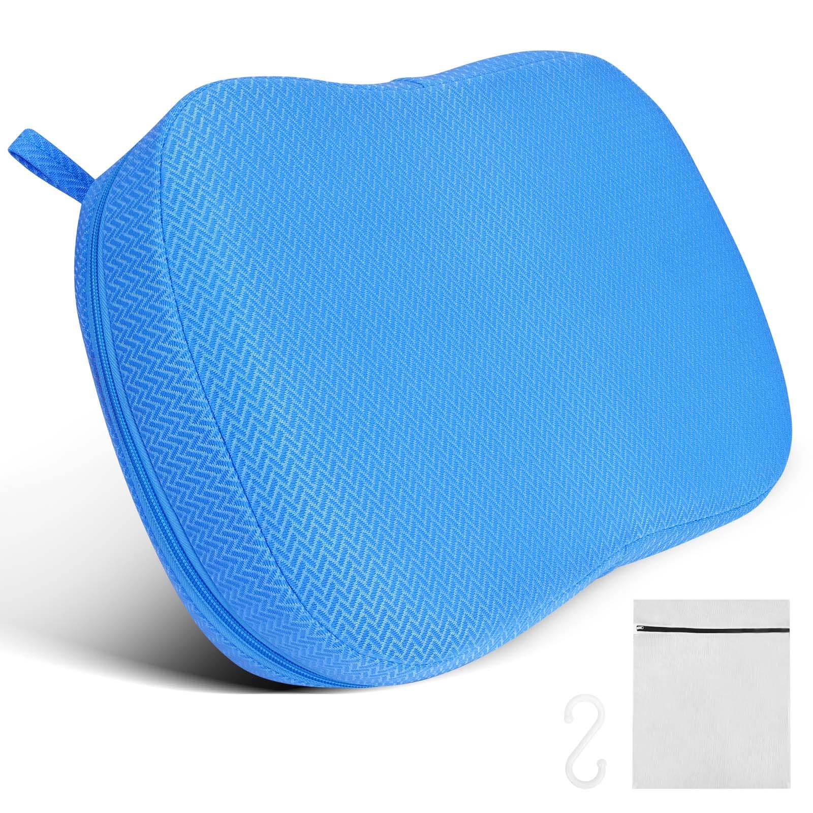 Joe & JoseRin front view of booster seat showing ergonomic shape and comfort