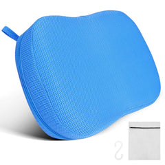 Joe & JoseRin front view of booster seat showing ergonomic shape and comfort