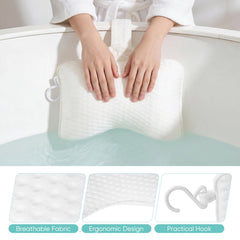 Joe & JoseRin removable weighted pouch detail that stabilizes pillow in water