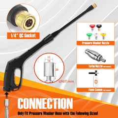 JOEJET close-up of handle safety locks offering leak prevention benefit