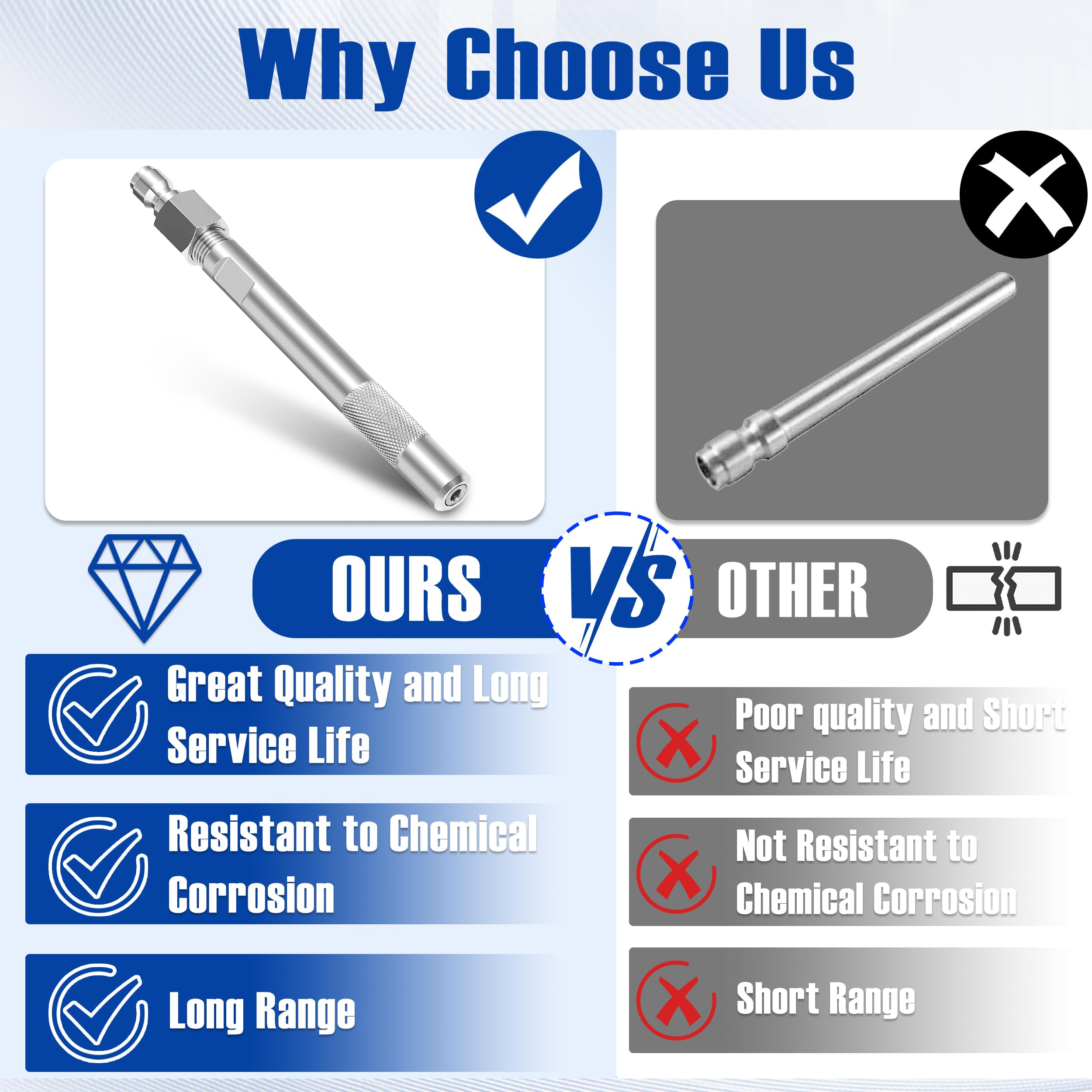 JOEJET shooter tip quick-connect plug detail for fast secure attachment benefit
