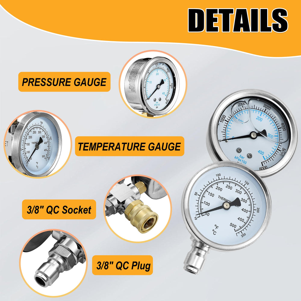 JOEJET 3/8" quick-connect fittings for fast tool changes