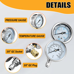 JOEJET 3/8" quick-connect fittings for fast tool changes