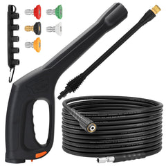 JOEJET front view of spray gun and kit showing complete package and convenience