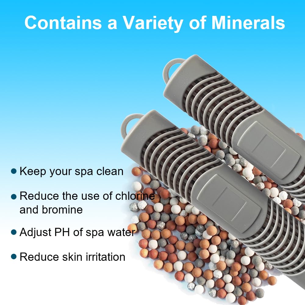 Joepoe close-up of mineral core revealing silver ion media for improved water clarity