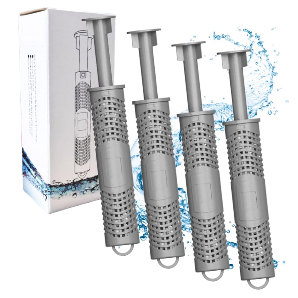 Joepoe front pack showing four grey cartridges and clear labeling for easy maintenance