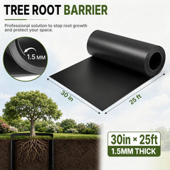 Joewuzun close-up of 60mil thickness for durable root blocking