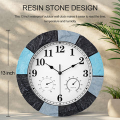 JoFomp close-up of clock dial and hands for easy time reading benefit