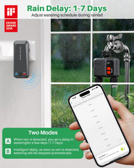 johgee connected gateway and timer setup indicating long-range reliability