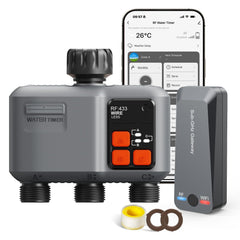 johgee front panel showing connectors and easy setup benefit