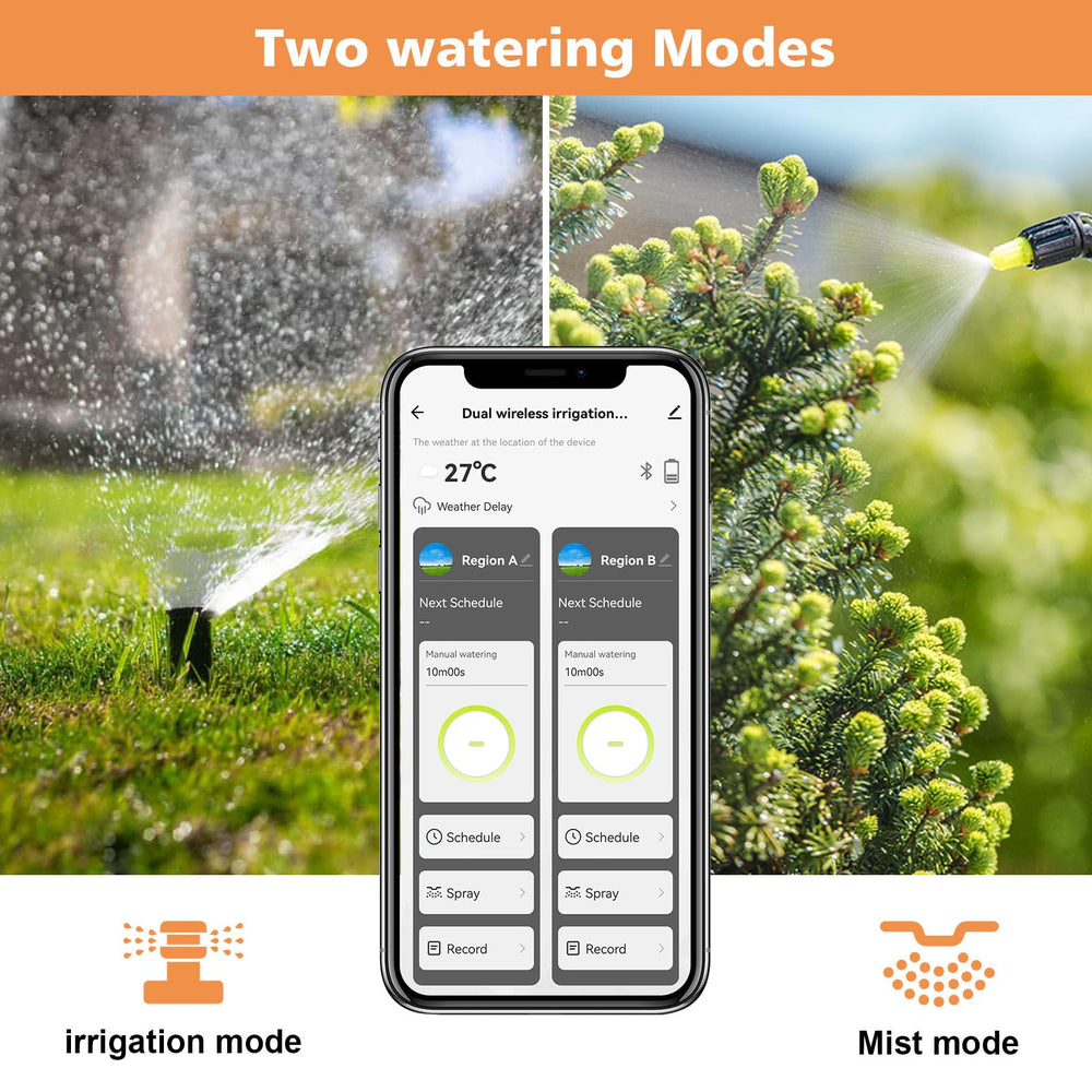 johgee mounted on outdoor spigot demonstrating sturdy installation and weather resistance