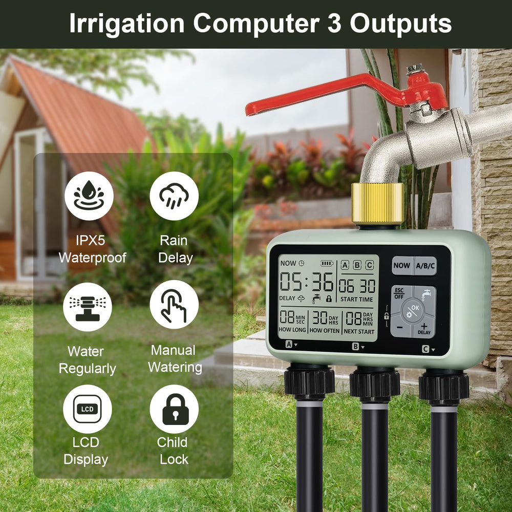 johgee side profile showing IP65 casing for weatherproof outdoor reliability