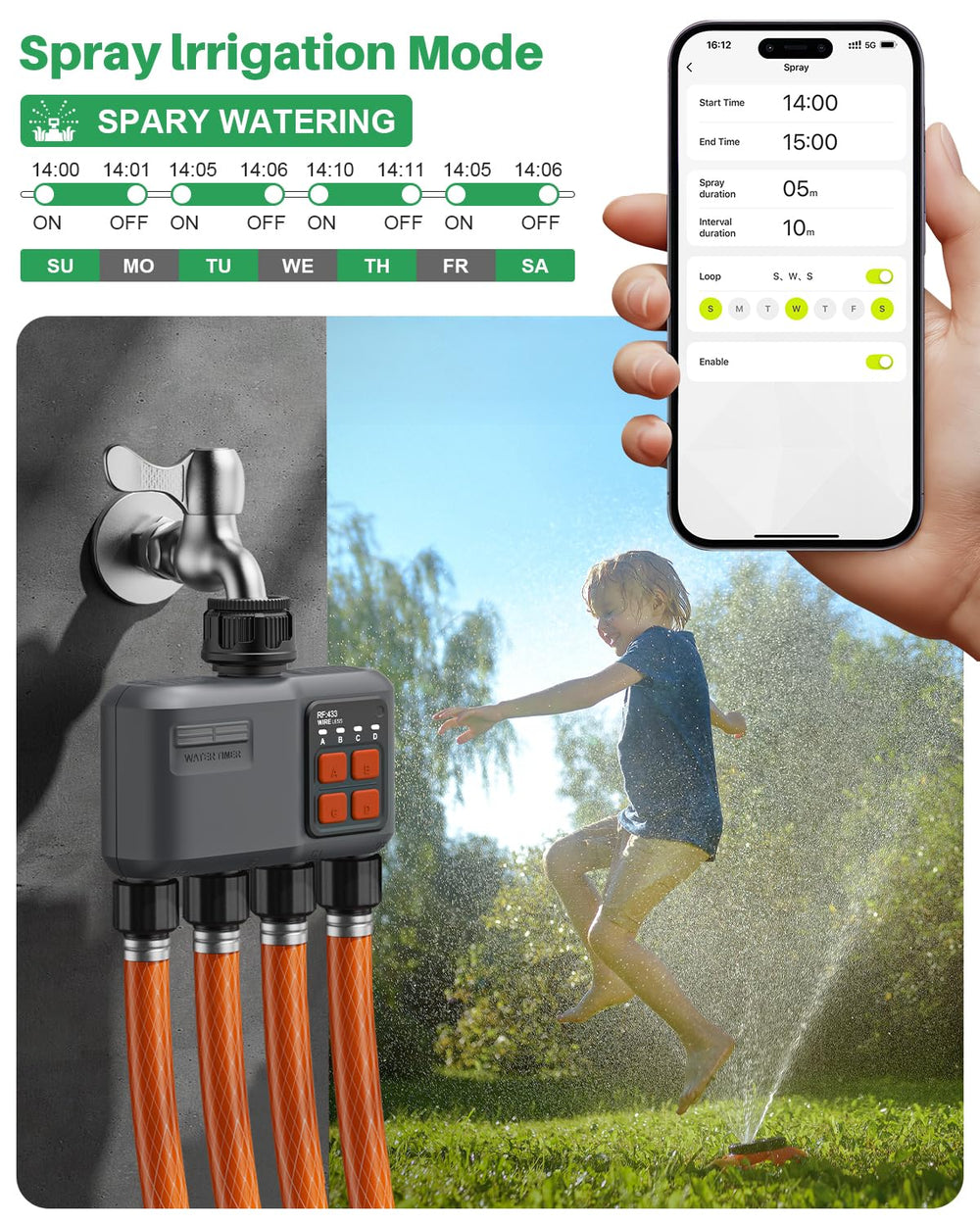 johgee waterproof ip55 rating label highlighting outdoor durability and protection
