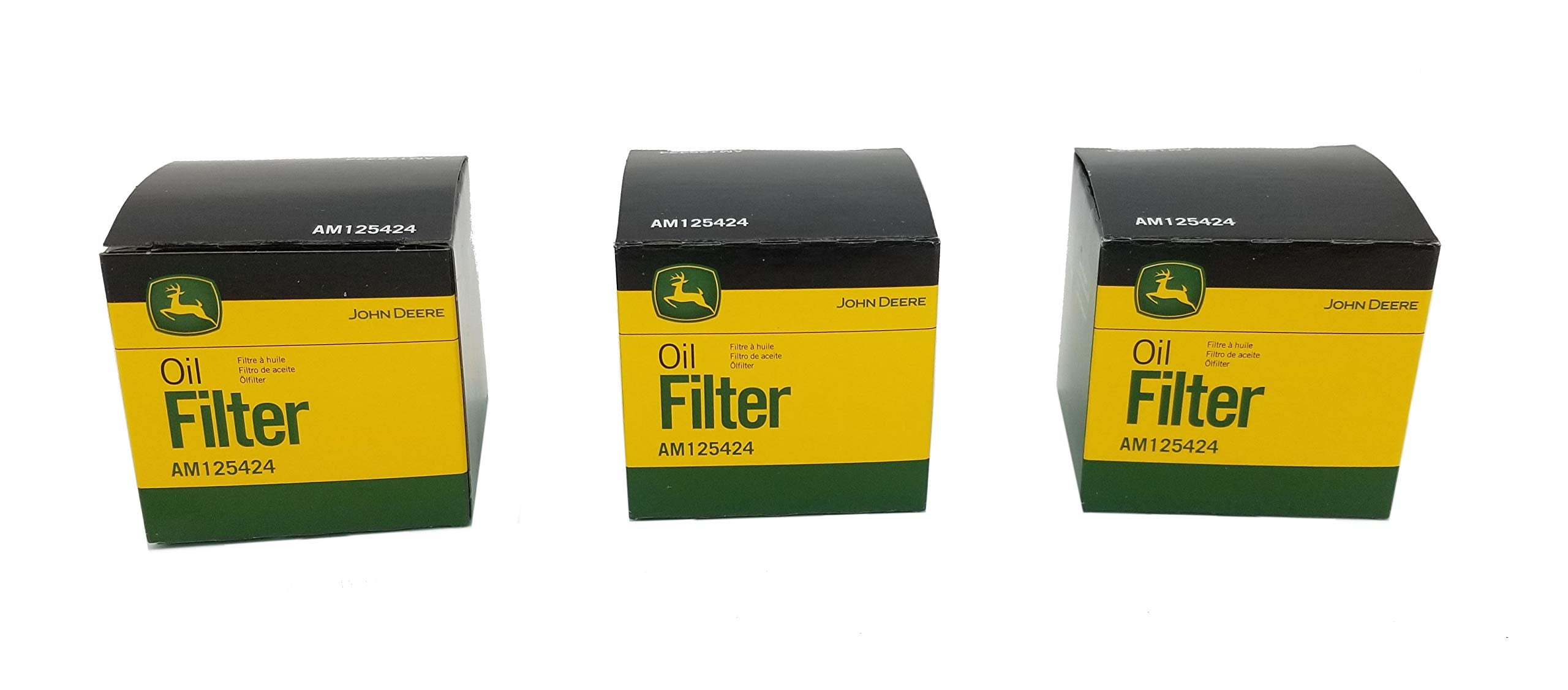John Deere AM125424 close-up of filter media highlighting improved particle removal