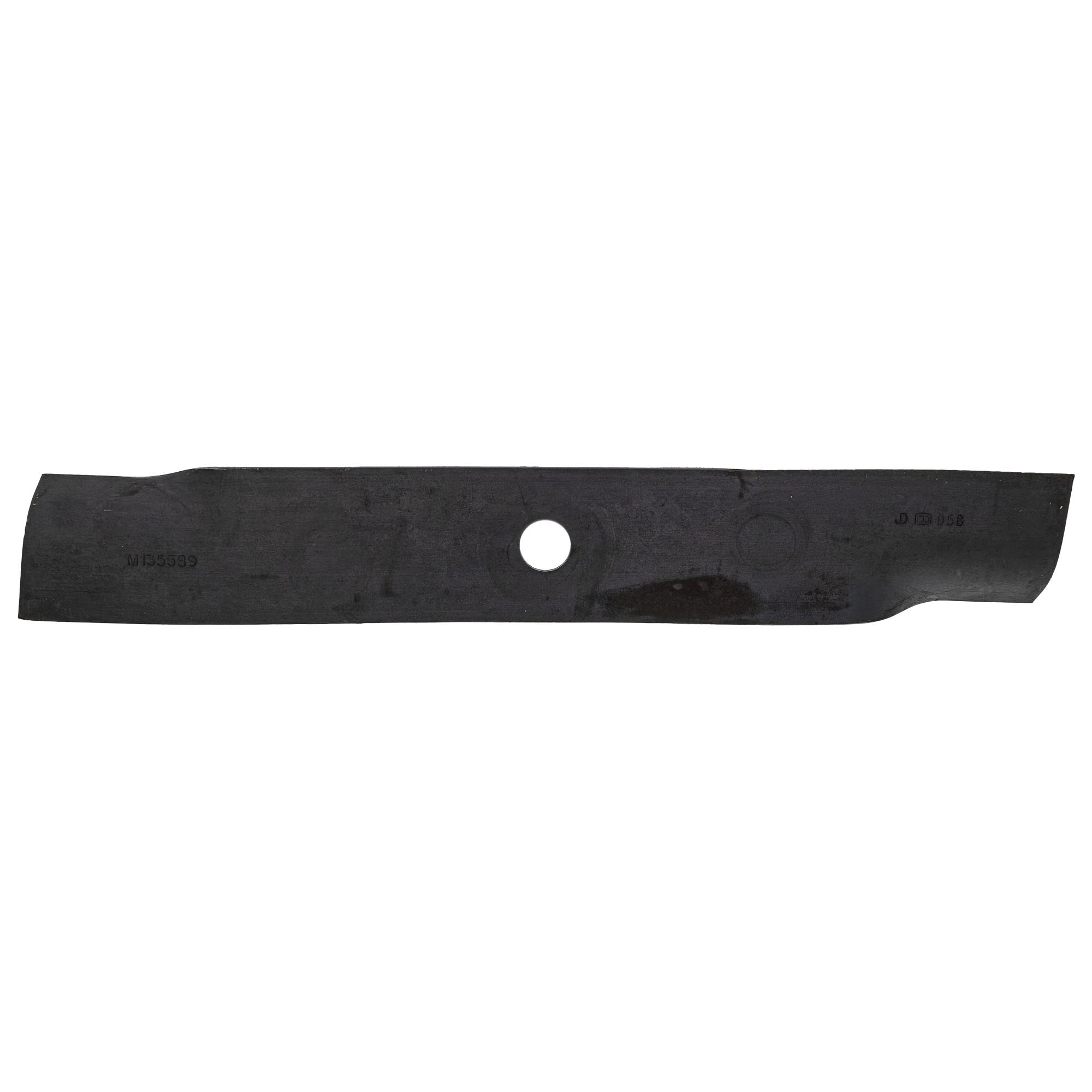 John Deere blade close-up edge profile highlighting sharpness and durability