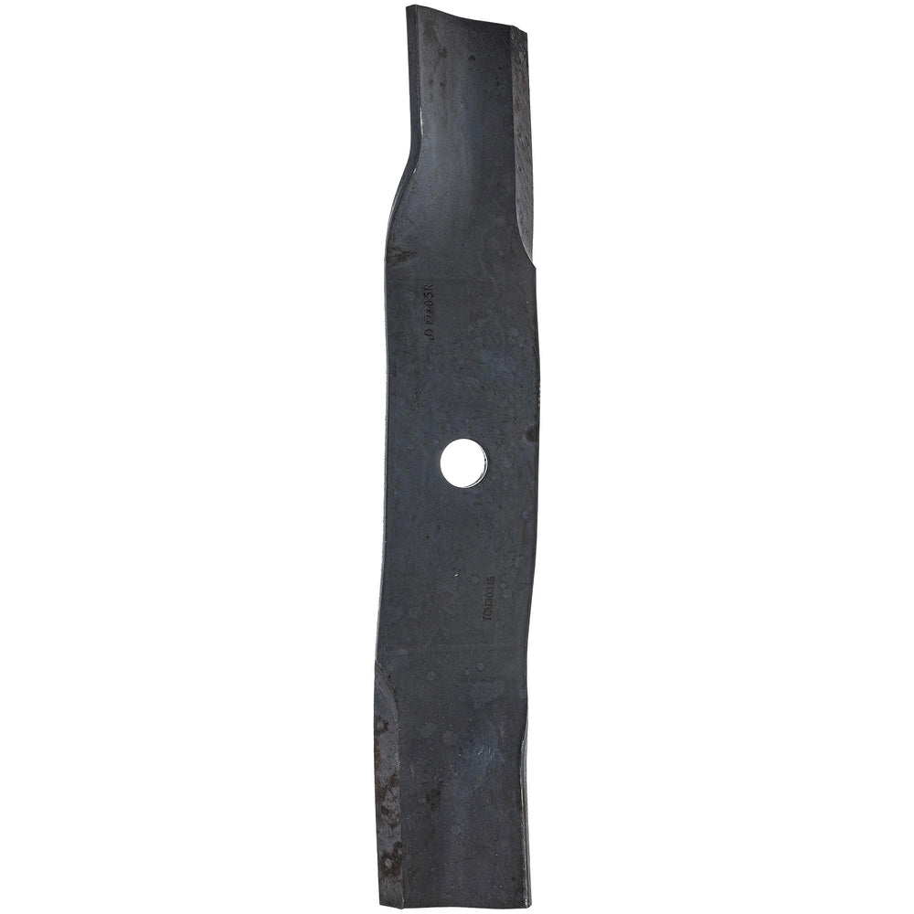 John Deere close-up edge profile of blade showing hardened edge for longer life