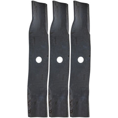 John Deere three blades front view showing OEM fit and balanced design benefit