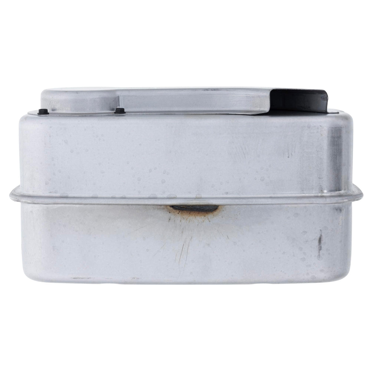 John Deere muffler front view showing exact OEM fit and durability