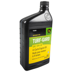 John Deere oil filter close-up showing part number and correct fit