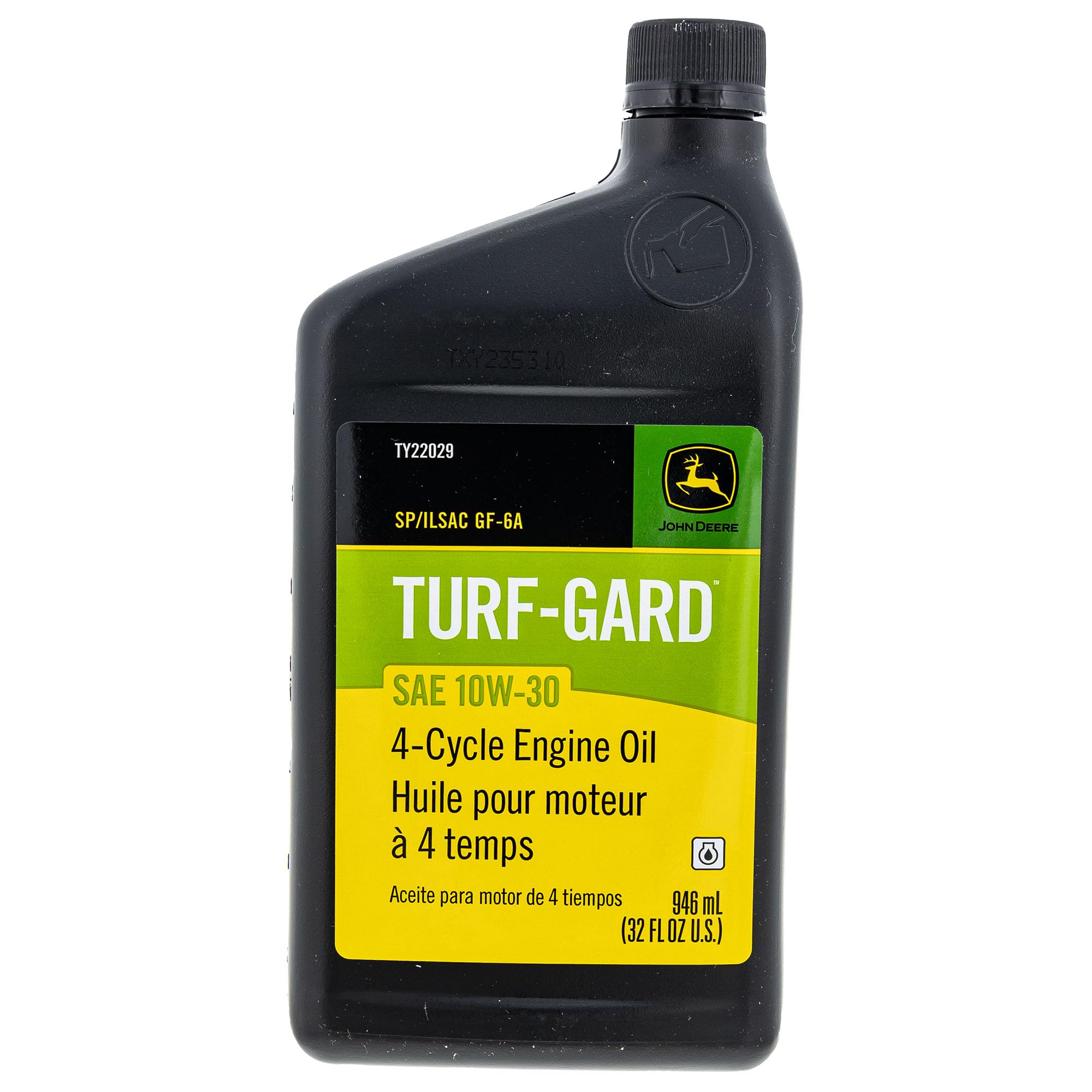John Deere oil filter detail showing OEM fit and reliable sealing benefit