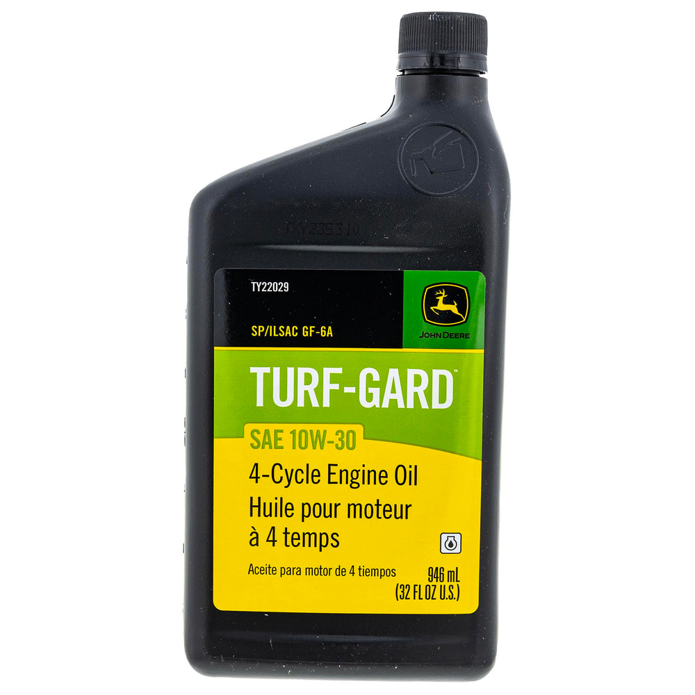 John Deere oil filter detail showing OEM fit and reliable sealing benefit