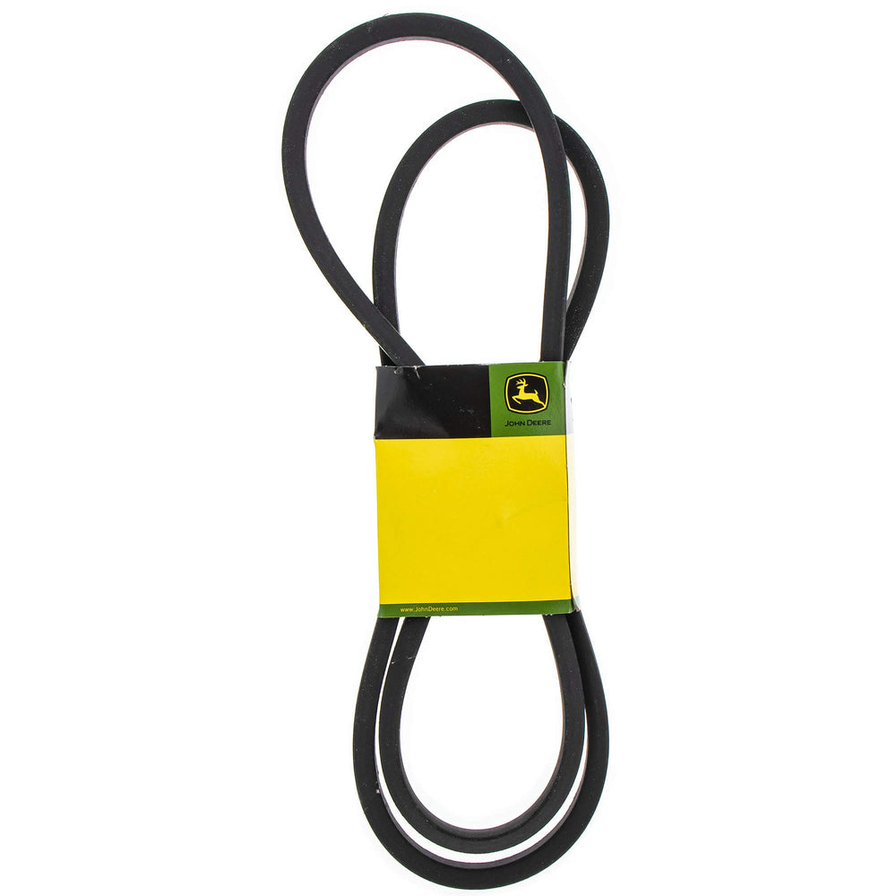 John Deere V-belt front packaging showing part M174506 for correct product identification